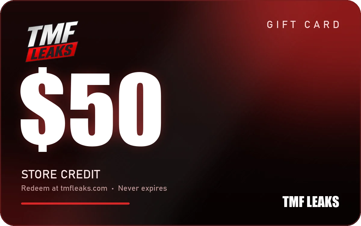 $50 TMF Leaks gift card